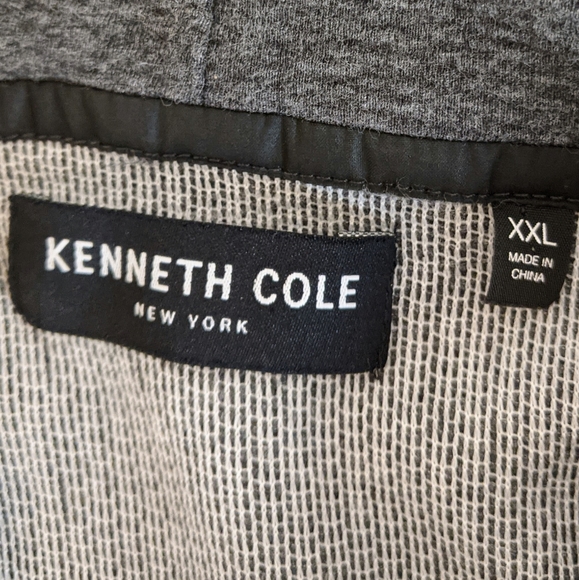Kenneth Cole Hooded Zipper Pullover Sweatshirt XXL - Picture 4 of 5
